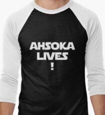 Ahsoka Lives! Men's Baseball ¾ T-Shirt