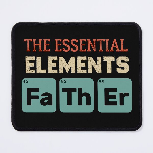 Item preview, Father The Essential Elements - Vintage father's day chemistry Science Dad designed and sold by Raiko-art.