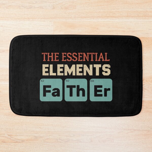 Item preview, Father The Essential Elements - Vintage father's day chemistry Science Dad designed and sold by Raiko-art.
