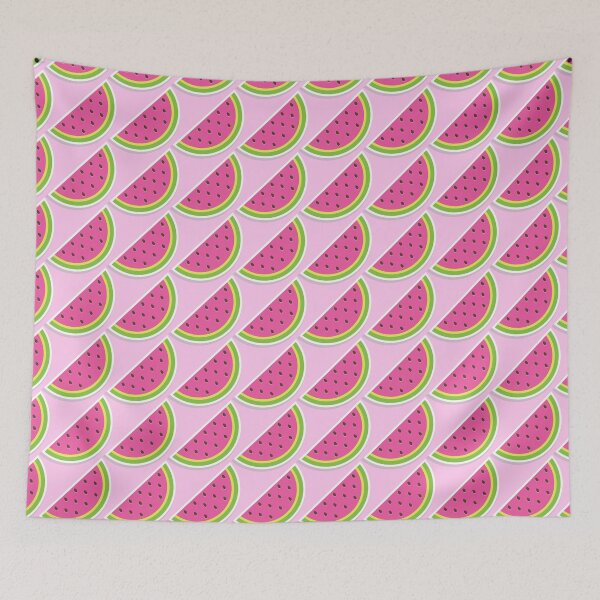 Item preview, Fresh Summer Pink Watermelon Pattern Print designed and sold by dass-art.