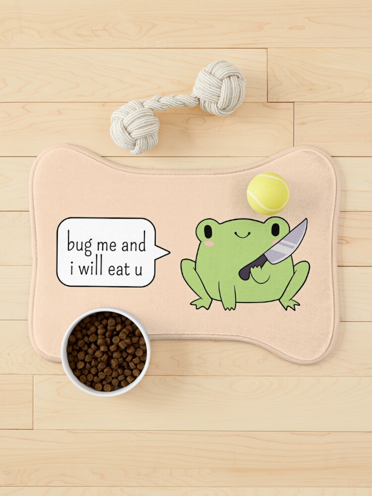 Frog with knife  Greeting Card for Sale by melthemoose