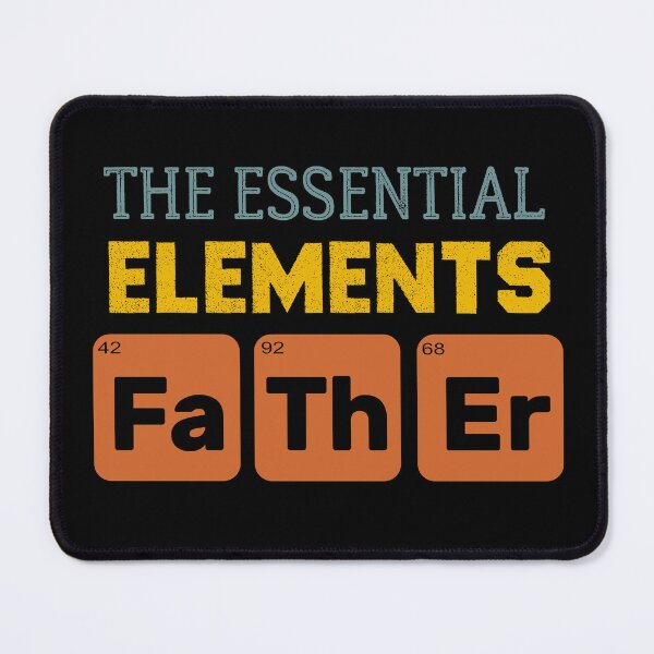 Item preview, Father The Essential Elements - Vintage father's day chemistry Science Dad designed and sold by Raiko-art.