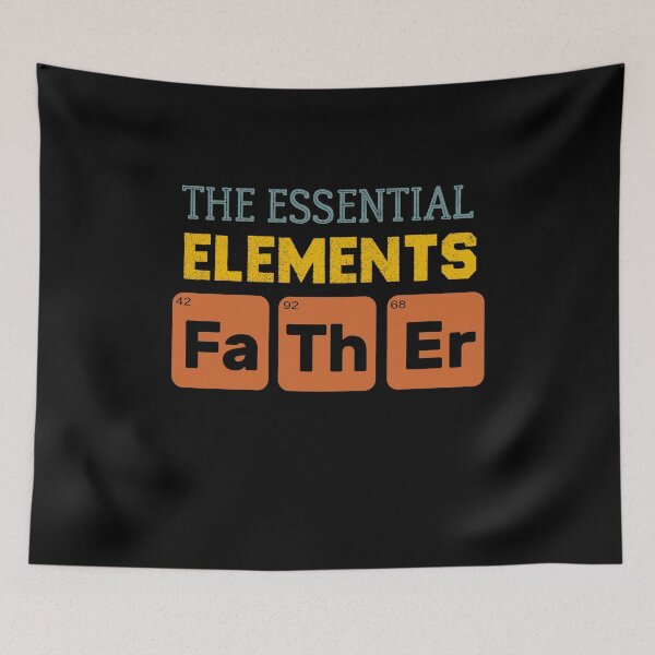 Item preview, Father The Essential Elements - Vintage father's day chemistry Science Dad designed and sold by Raiko-art.