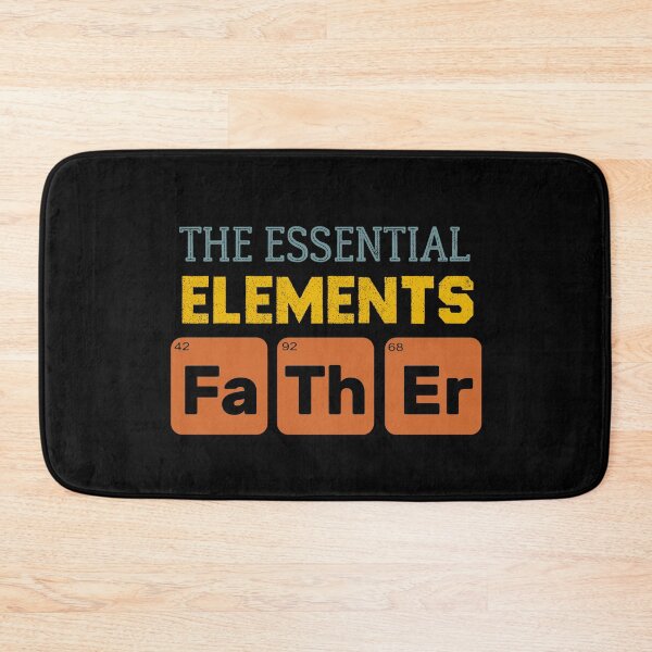Item preview, Father The Essential Elements - Vintage father's day chemistry Science Dad designed and sold by Raiko-art.