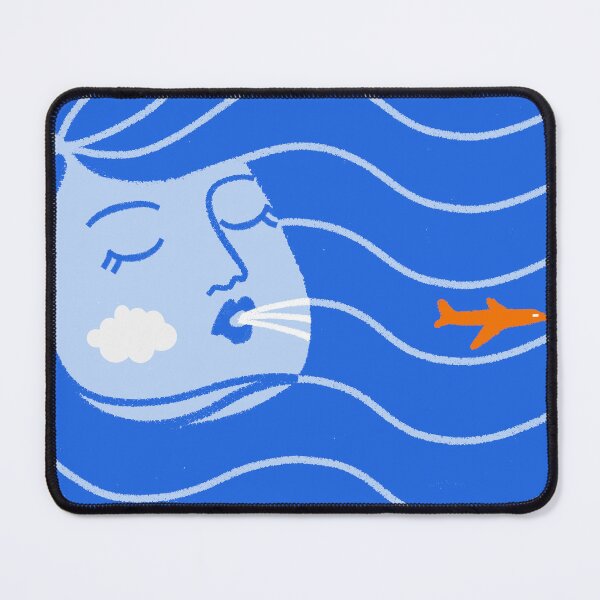 Item preview, Blue Girl Wind designed and sold by KPRWRITE.