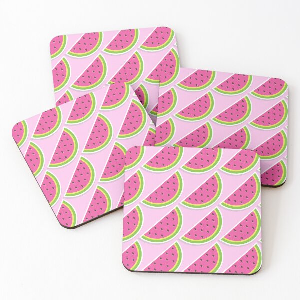 Item preview, Fresh Summer Pink Watermelon Pattern Print designed and sold by dass-art.