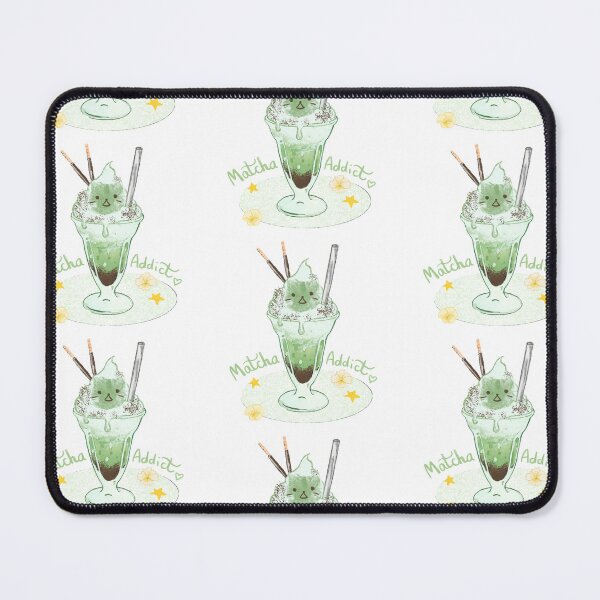 Item preview, Matcha Addict Latte cat designed and sold by Twildette.