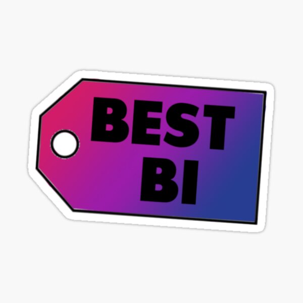 Best Bi Tag Sticker