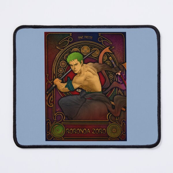 Item preview, FANART Zoro from One Piece in Art Nouveau style designed and sold by LunaMosciski.
