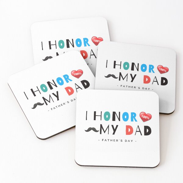 Item preview, I honor my dad designed and sold by InstaCreatives.