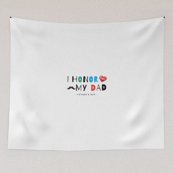 Item preview, I honor my dad designed and sold by InstaCreatives.