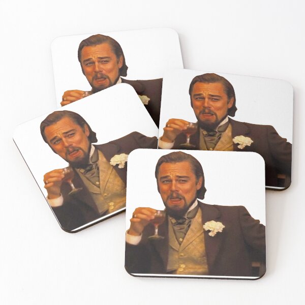 Item preview, divertido Leonardo DiCaprio Django Riendo camisetas designed and sold by ruthcbasset.