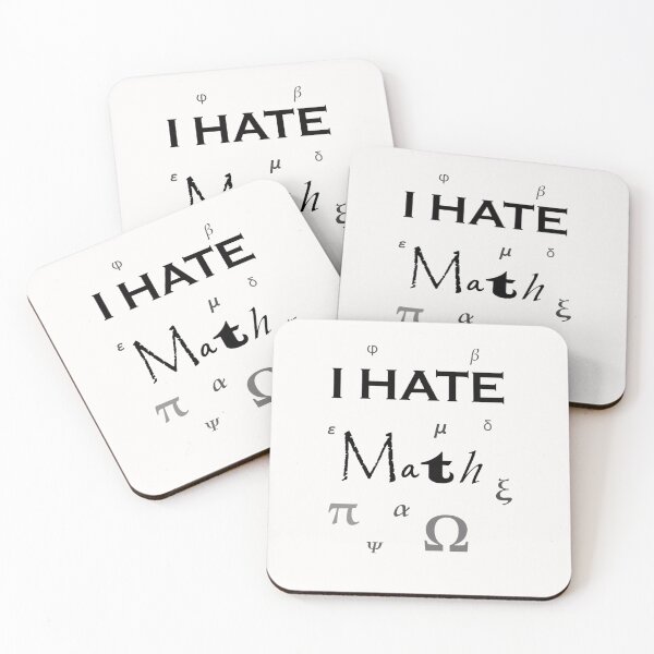 Item preview, I hate math Classic T-Shirt designed and sold by AlbrechtJakob.