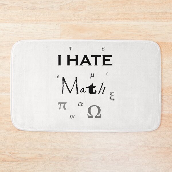 Item preview, I hate math Classic T-Shirt designed and sold by AlbrechtJakob.