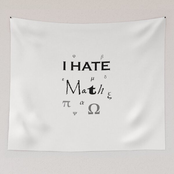 Item preview, I hate math Classic T-Shirt designed and sold by AlbrechtJakob.