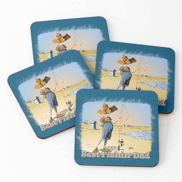 Item preview, Best Fishing Dad on Beach designed and sold by Glenn Mueller.