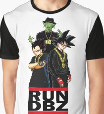 RUN DBZ Graphic T-Shirt