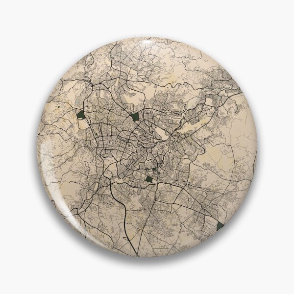 Item preview, Amman City Map Jordan - Vintage designed and sold by deMAP.