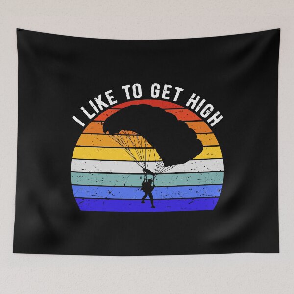 Item preview, Skydiving Lover - I Like To Get High I designed and sold by Lemon Pepper.