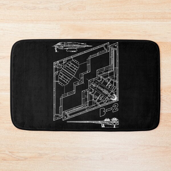 Item preview, B-2 Spirit Stealth Bomber US Military Aircraft Blueprint #2224 designed and sold by Rare-Militia.
