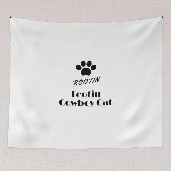 Item preview, Rootin Tootin Cowboy Cat designed and sold by yassminishop.