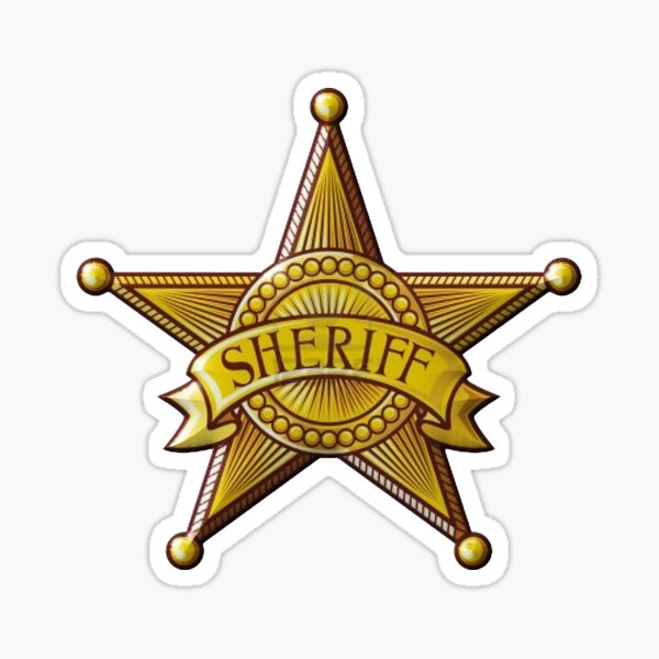 Sheriff Stickers | Redbubble