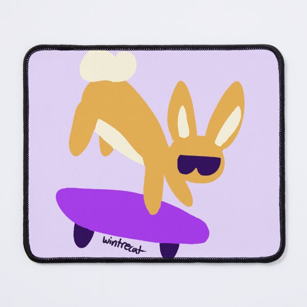 Item preview, nonbinary pride skater bunny (nonbunnary)  designed and sold by wintrecat.