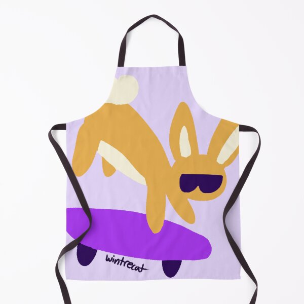 Item preview, nonbinary pride skater bunny (nonbunnary)  designed and sold by wintrecat.
