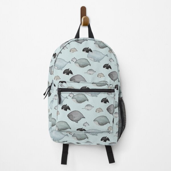 Item preview, Sleepy whales in blue designed and sold by JohannaExcell.