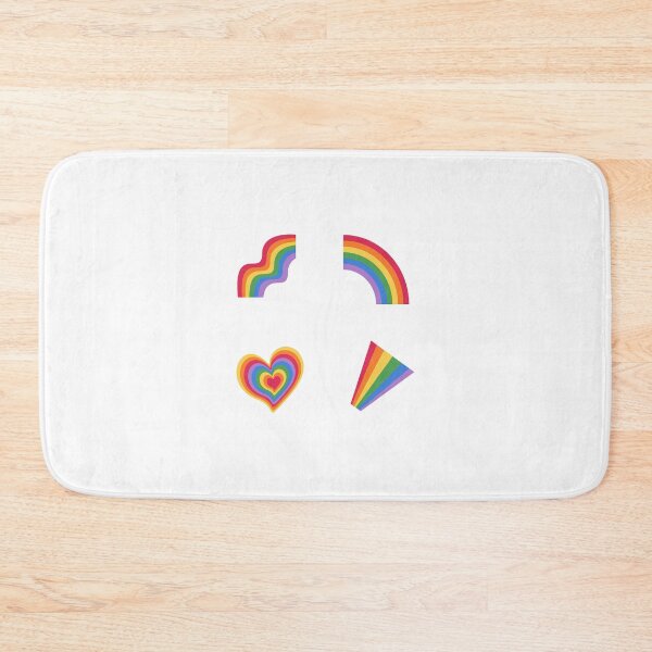 Item preview, Rainbow Sticker Pack - Four Rainbows - Bundle - Pride Month designed and sold by Inspirationmotivation.