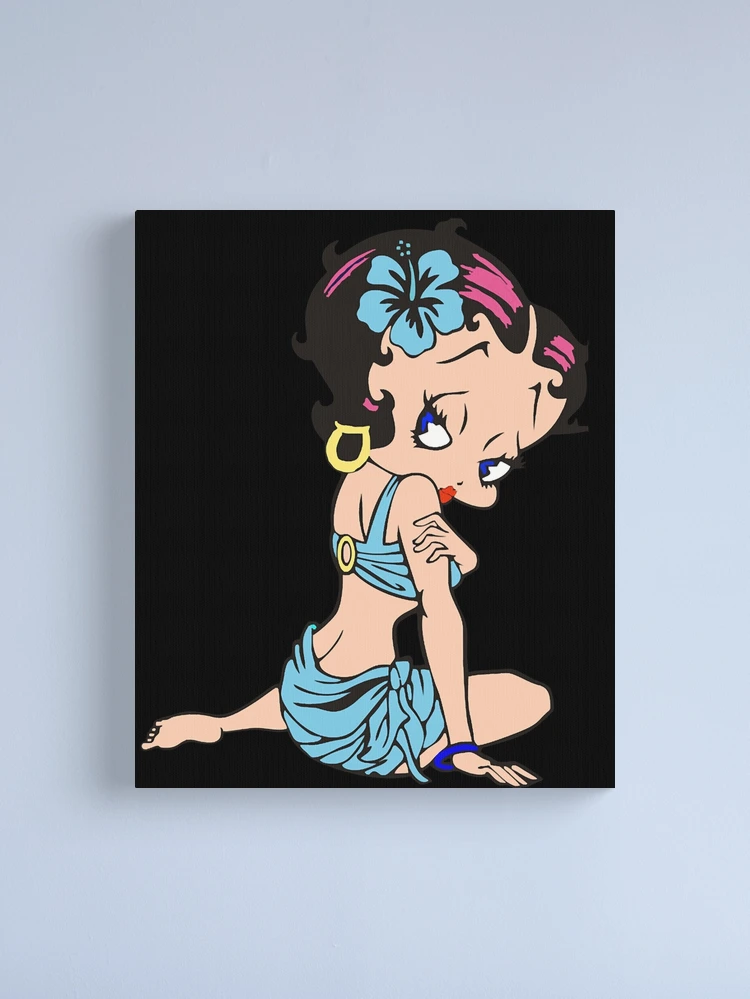 Handmade Set of 8 Retro Vintage Betty Boop Cartoon STICKERS - Just