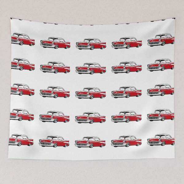 Item preview, Red 1957 CBA Classic Car designed and sold by CoolRide.