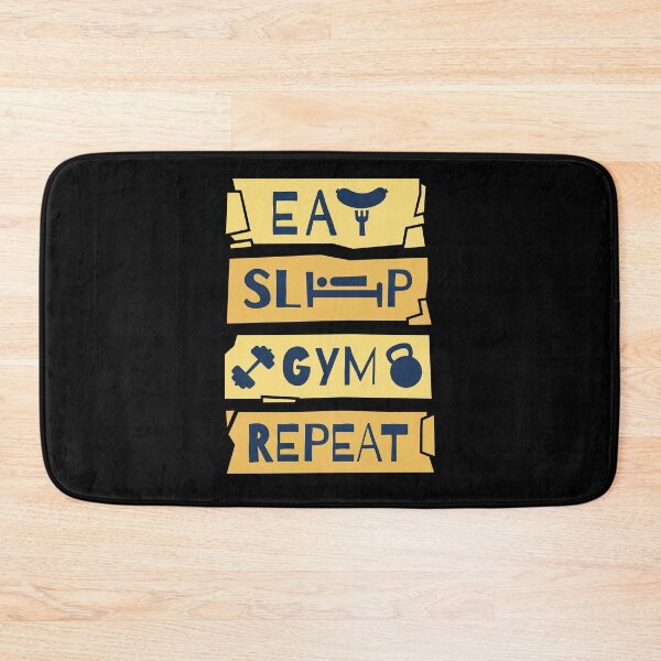 Item preview, Eat Sleep Gym Repeat designed and sold by D-Diatel.