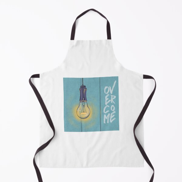 Item preview, OVERCOME the lamp and the supportive word on the fence designed and sold by konoparte.
