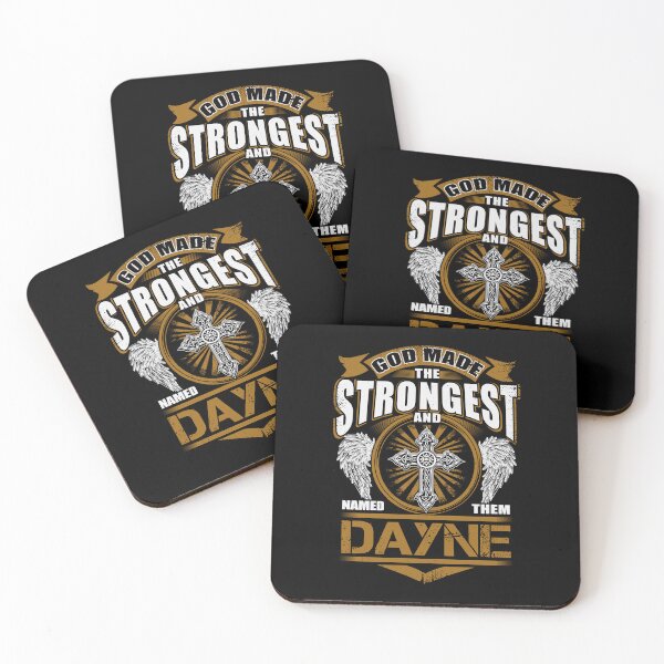 Item preview, Dayne Name T Shirt - God Found Strongest And Named Them Dayne Gift Item Tee designed and sold by wardorion9.