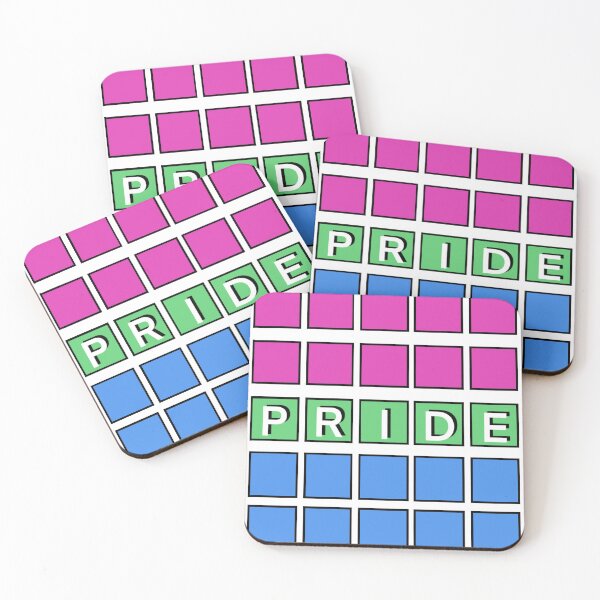 Item preview, Polysexual Pride Flag squares designed and sold by AAK-Art.