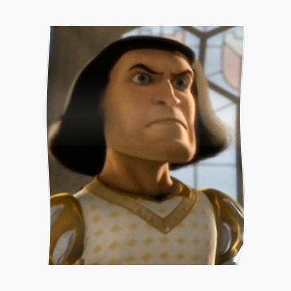 Lord Farquaad Poster By Naika1 Redbubble 