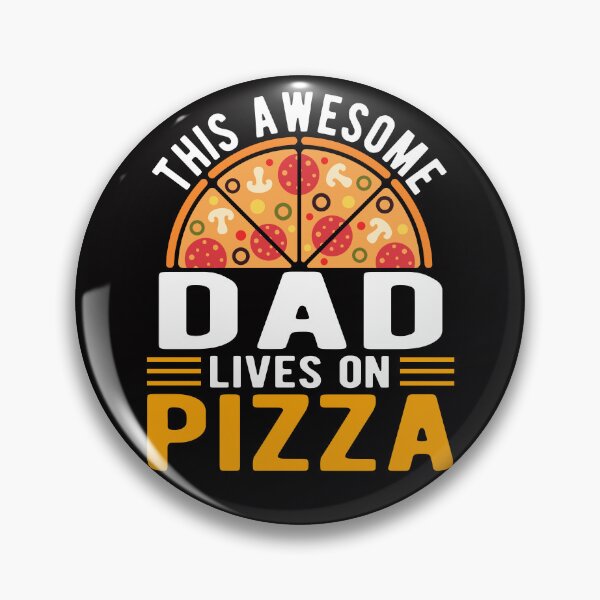 Item preview, This Dad Lives On Pizza designed and sold by Buyeseoshop.