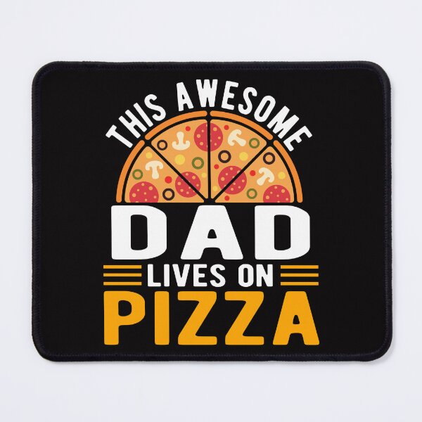 Item preview, This Dad Lives On Pizza designed and sold by Buyeseoshop.