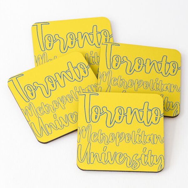 Item preview, Cursive TMU Ryerson Yellow and Blue designed and sold by jessicaleah15.