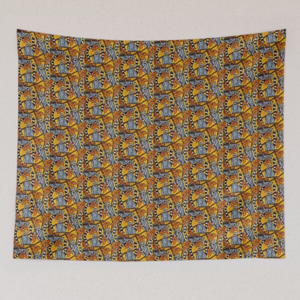 Item preview, Lemurs & Lilies designed and sold by dwilland.