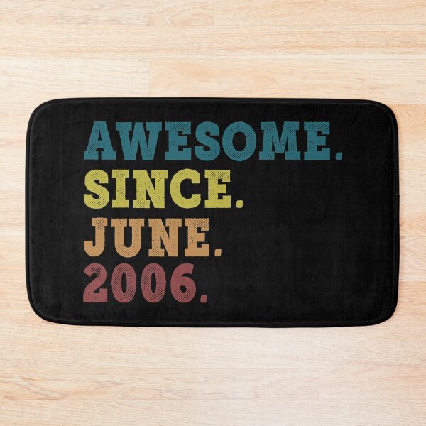 Item preview, Awesome Since June 2006 Retro Vintage 16th Birthday Gift designed and sold by designbychow.