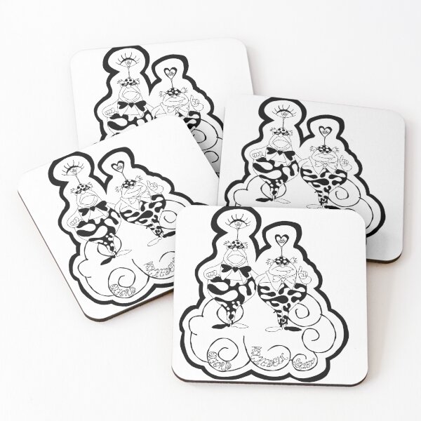 Item preview, Dee & Dum monochrome designed and sold by OxPsySoc.