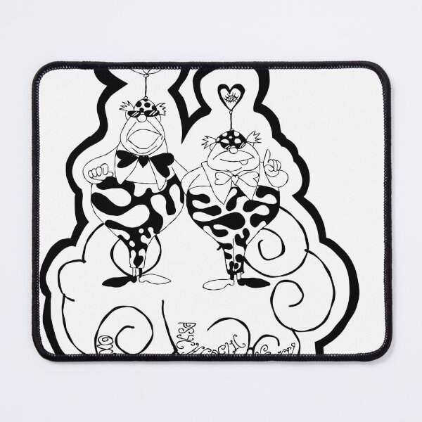 Item preview, Dee & Dum monochrome designed and sold by OxPsySoc.