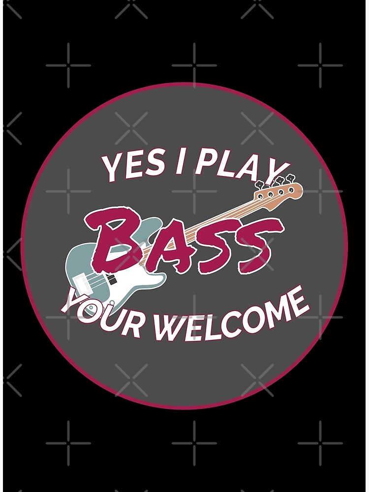 "Bass Player Appreciation " Poster for Sale by ElephantKid Redbubble