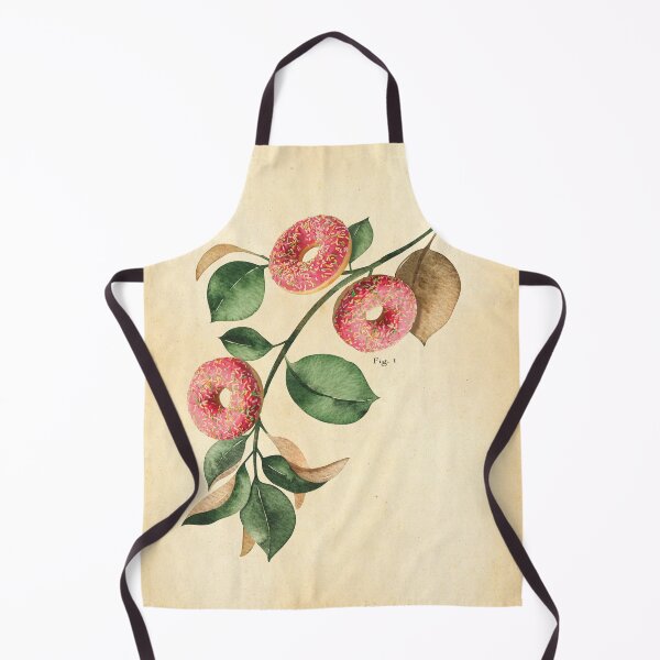 Item preview, Donut Modern Botanical Print, Funny, humorous designed and sold by Highdown73.