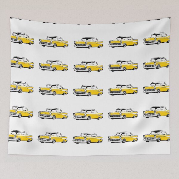 Item preview, Yellow 1957 CBA Classic Car designed and sold by CoolRide.