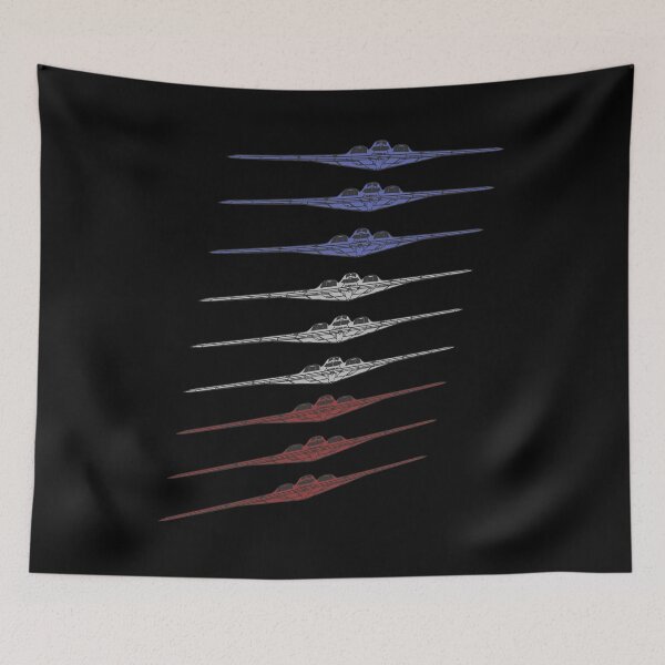 Item preview, Vintage B-2 Spirit Stealth Bomber US Military Aircraft #2242 designed and sold by Rare-Militia.