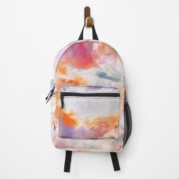 Item preview, Orange and white clouds designed and sold by Marnple.