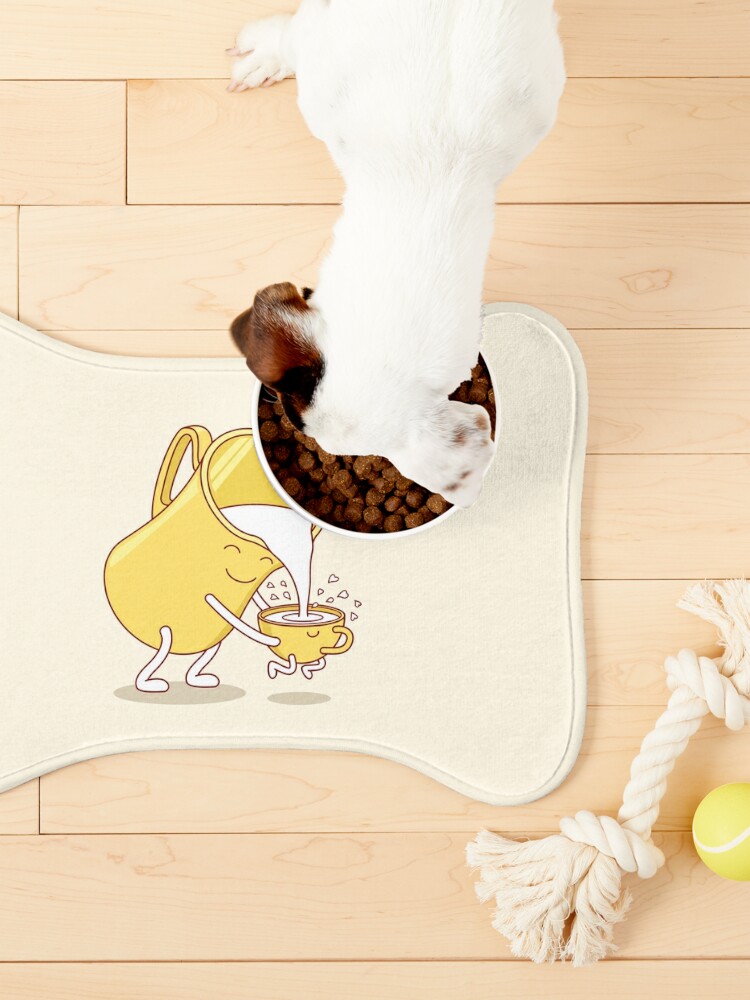 Milk - Pet bowl mat